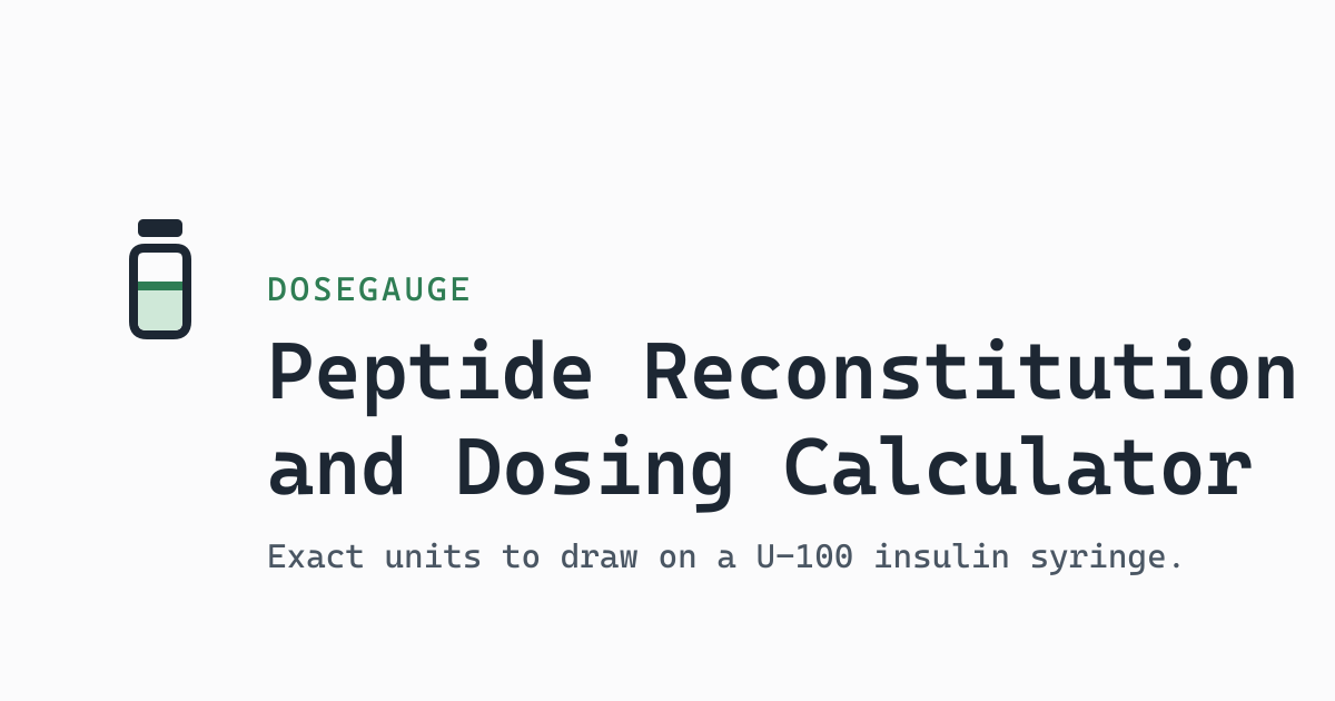 cjc 1295 ipamorelin dosage calculator bodybuilding CJC-1295 / Ipamorelin Dosage Calculator